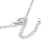 Cat Shape Alloy Rhinestone Pendant Necklaces FS-WG5CA0C-04-3