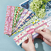 90Pcs 9 Styles Flower Pattern Soap Paper Tag DIY-WH0399-69-037-5