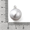 ABS Plastic Imitation Pearl Pendants FIND-H052-01I-02P-2