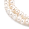 Natural Cultured Freshwater Pearl Beads Strands PEAR-C003-06F-4