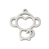 201 Stainless Steel Pendants STAS-F316-17P-1