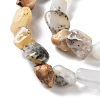 Natural Flower Opal Beads Strands G-P497-01C-07-4