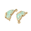 304 Stainless Steel with Enamel Charms STAS-L022-400G-01-2