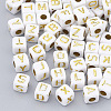  50g Plated Acrylic Beads SACR-TA0001-17B-1