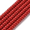 Dyed Synthetic Coral Beads Strands CORA-P010-05B-1