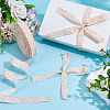 Flower Cotton Ribbon OCOR-WH0109-115A-4