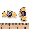 Halloween Alloy Enamel Pendants X-PALLOY-F299-02KCG-3