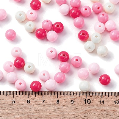 Opaque Acrylic Beads SACR-Q004-02J-1