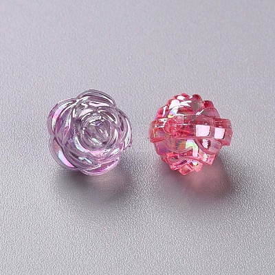 Transparent Acrylic Beads TACR-S154-33C-1