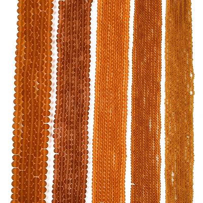 Transparent Glass Beads Strands X-EGLA-A044-T8mm-MD04-1