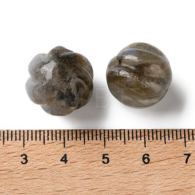 Natural Labradorite Carved Beads GG-CBABD99-02A-1