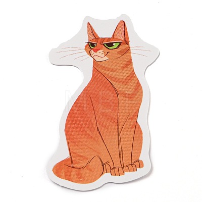 50 Sheets Paper Cat Stickers STIC-Q002-04-1