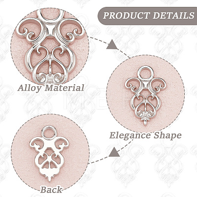 20Pcs Alloy Pendants FIND-CY0001-91P-1