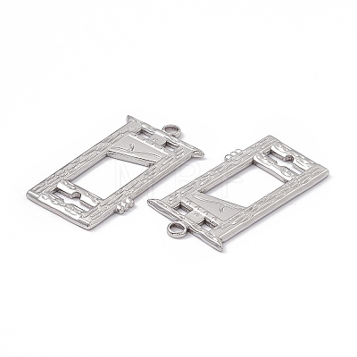Non-Tarnish 304 Stainless Steel Pendants STAS-B031-10P-1