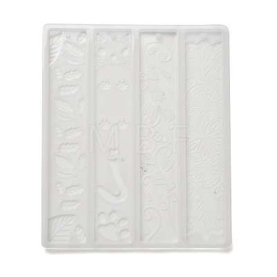 Rectangle DIY Bookmark Silicone Molds X1-DIY-G113-01B-1