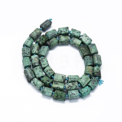 African Turquoise(Jasper) Beads Strands G-O170-109-1