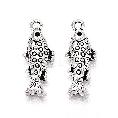Tibetan Style Alloy Pendants TIBEP-T053-07AS-1