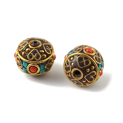 Handmade Polymer Clay Indonesia Beads PY-CBAAA14-07C-04-1