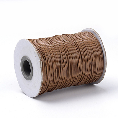Braided Korean Waxed Polyester Cords YC-T002-1.0mm-125-1