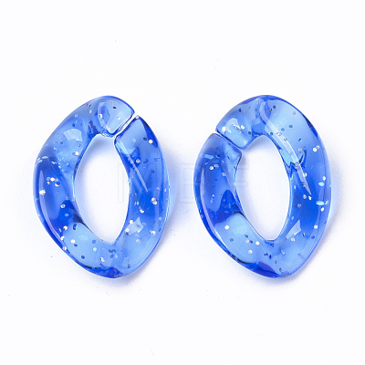 Transparent Acrylic Linking Rings OACR-S036-001A-L-1