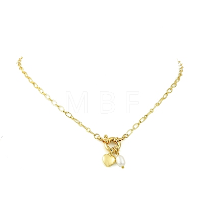 Brass Figaro Chains Necklaces NJEW-JN06460-1