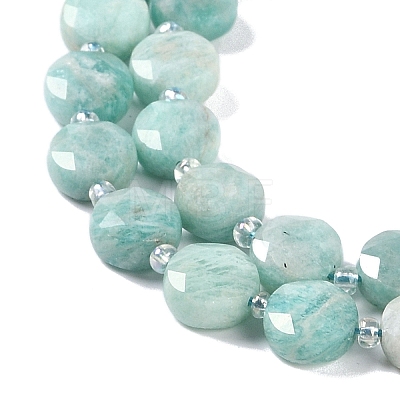 Natural Amazonite Beads Strands G-N342-18-1