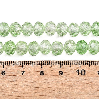 Transparent Glass Beads Strands X-GLAA-T023-4mm-A02-1