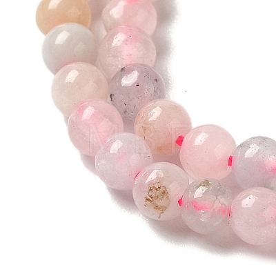 Natural Morganite Beads Strands G-B090-A24-03-1