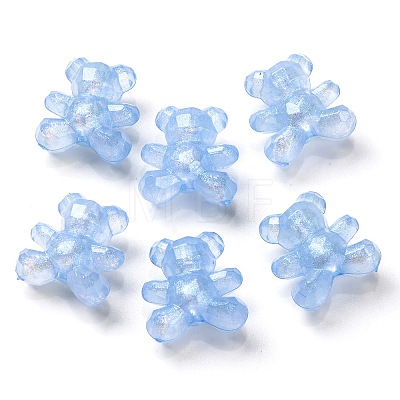 Luminous Transparent Acrylic Beads MACR-D024-30-01-1