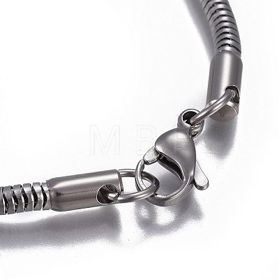 304 Stainless Steel Bracelet Making X-MAK-P012-01P-1