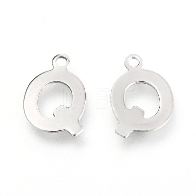 201 Stainless Steel Charms X-STAS-C021-06P-Q-1