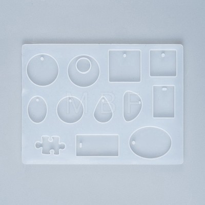 DIY Pendant Silicone Molds LS-AJEW-P041-02-1