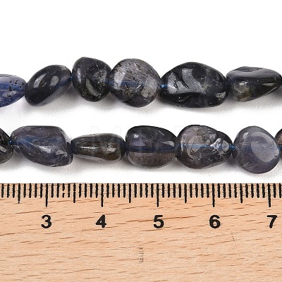 Natural Iolite Beads Strands G-C271-01-1
