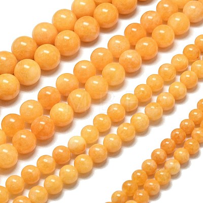 Natural Malaysia Jade Beads Strands G-L645-A01-14mm-10-1