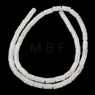 Natural White Jade Beads Strands G-B091-A18-01-1