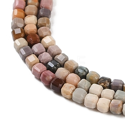 Natural Agate Beads Strands G-G991-C02-01-1