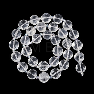 Natural Quartz Crystal Beads Strands G-C116-A51-01-1