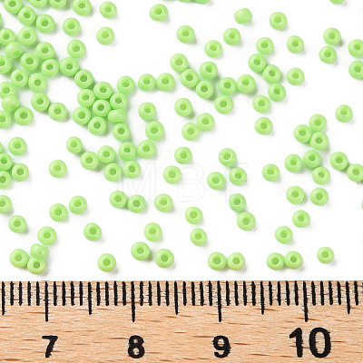 11/0 Grade A Opaque Glass Seed Beads SEED-N001-A-1023-1