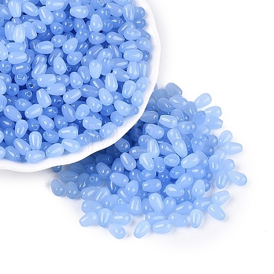 Imitation Jade Glass Beads GLAA-Q113-01A-B04-1