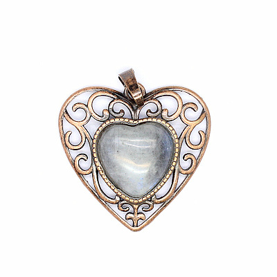 Retro Hollow Natural Labradorite Pendants PW-WGAB5DC-06-1