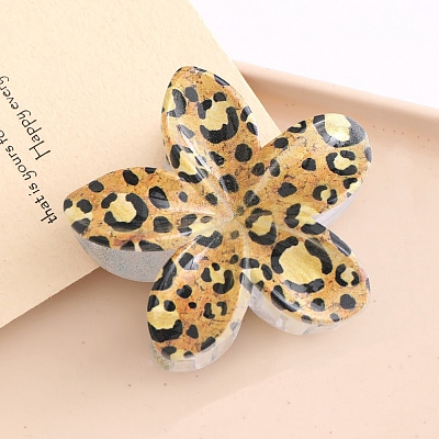 Flower Plastic Claw Hair Clips PW-WGECE3F-06-1