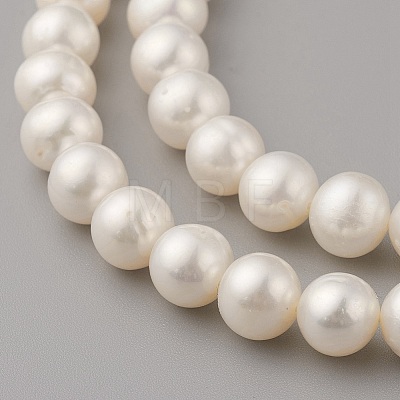 Natural Cultured Freshwater Pearl Beads Strands PEAR-G007-38-1