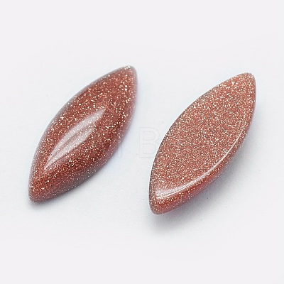Synthetic Goldstone Cabochons G-G759-O02-1