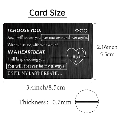 Rectangle 201 Stainless Steel Custom Blank Thermal Transfer Wallet Card DIY-WH0252-015-1