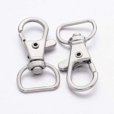 Iron Swivel Lobster Claw Clasps X-E341-5-1
