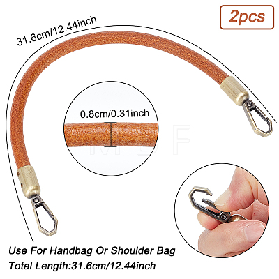 Cowhide Bag Handles FIND-WH0120-47B-1