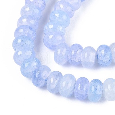 Glass Beads Strands GLAA-N059-5x8mm-08-1