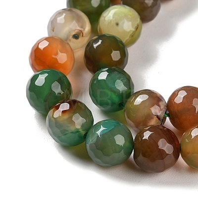 Natural Agate Beads Strands G-M437-B01-01B-1