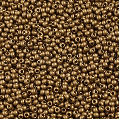 11/0 Grade A Baking Paint Glass Seed Beads LS-X-SEED-N001-A-1038-1