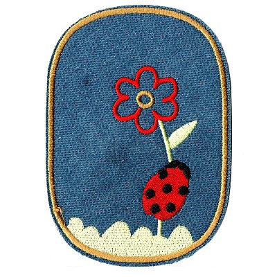 Computerized Embroidery Cloth Iron on/Sew on Patches DIY-F034-A16-1